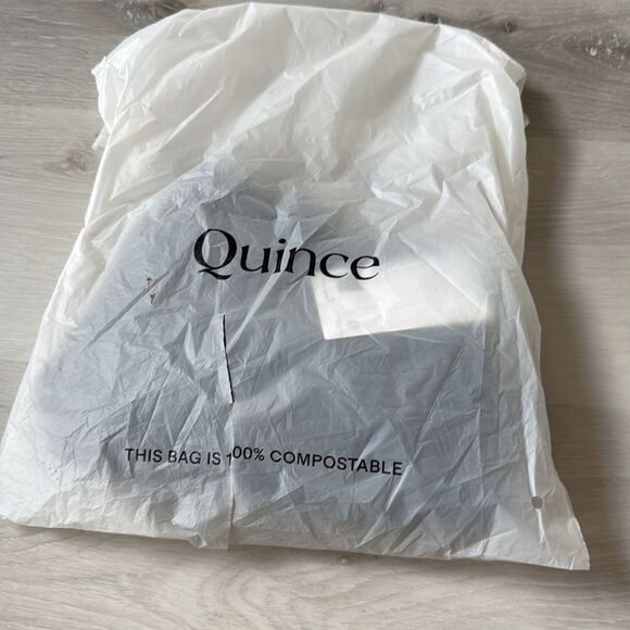 Quince Ultra-Soft High-Rise Legging Heather Navy size small NWT in packaging - Picture 8 of 9